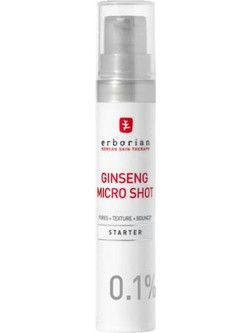 Erborian Ginseng Micro Shot 0.1 Αντιγηραντικό Ενυδατικό Serum Προσώπου 10ml