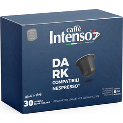 Intenso Κάψουλες Espresso Caffe Dark Συμβατές με Μηχανή Nespresso 30τμχ