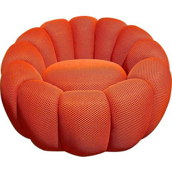 Kare Design Πολυθρόνα Πορτοκαλί Peppo Bloom