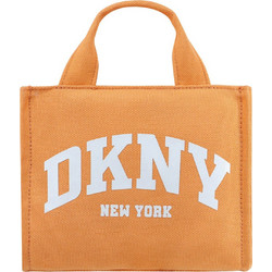 DKNY Hadlee Γυναικεία Τσάντα Χειρός Υφασμάτινη Πορτοκαλί R41AOC80-ASK