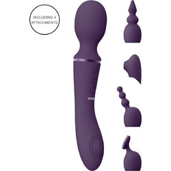Vive Nami Δονητής Μασάζ 22cm Μωβ