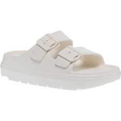 Luofu Γυναικείες Παντόφλες Καλοκαιρινές Flatforms Αντιολισθητικές Λευκές 11831038