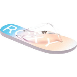 Roxy Γυναικείες Σαγιονάρες Διαφανείς Λευκές ARJL100915-AQR