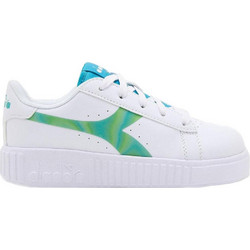 Diadora Παιδικά Sneakers Λευκά Πράσινα 101-17834501