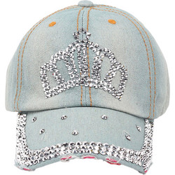 Ghetto Γυναικείο Καπέλο Jockey Υφασμάτινο Γαλάζιο 5200000030273