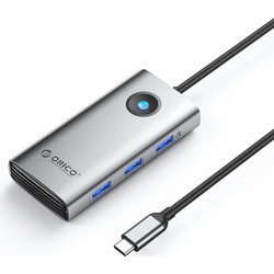Orico PW11-6P25R-GY-BP USB-C Docking Station με HDMI PD Ethernet