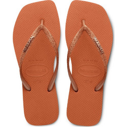 Havaianas Γυναικείες Σαγιονάρες Αντιολισθητικές Πορτοκαλί 4148102-4919