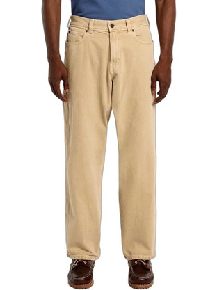 Dickies 958 Ανδρικό Τζιν Παντελόνι Κανονική Εφαρμογή Μπεζ DK0A88EDL44