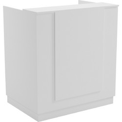 HomeMarkt Karmen Γραφείο Reception Ξύλινο 100x70x110cm HM2155.02
