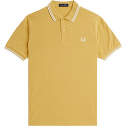 Fred Perry Ανδρική Μπλούζα Polo Κοντομάνικη Πορτοκαλί M3600-W48