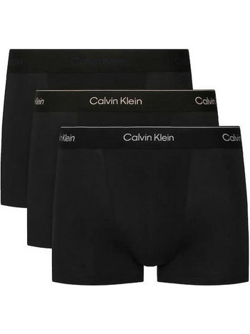 Calvin Klein Ανδρικά Μποξεράκια Σετ 3Pack Μαύρα LV00NB4286-4OI