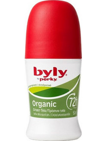 Perky Byly Green Tea Αποσμητικό Roll On 72h 50ml