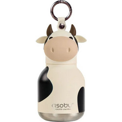 Asobu Mini Bestie Cow Παιδικό Παγούρι Θερμός Ανοξείδωτο BPA Free Λευκό 200ml