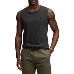 Superdry D3 Ovin Classic LINEN Cotton Tank Ανθρακί M6010954A-HI3