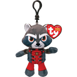 Ty Beanie Babies Marvel Rocket με Κλιπ