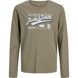 Jack & Jones Παιδικό T-Shirt Κοντομάνικο Πράσινο Mint 12299579