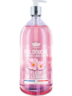 Les Petits Bains Cherry Blossom Αφρόλουτρο σε Gel για Ευαίσθητο Δέρμα 1lt