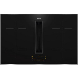 Miele KMDA7473 Επαγωγική Εστία Αυτόνομη με Ενσωματωμένο Απορροφητήρα & Λειτουργία Κλειδώματος 80x52cm