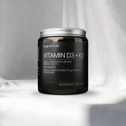 Augment Life Vitamin D3 + K2 120 Κάψουλες