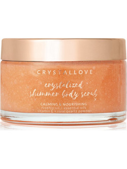 Crystallove Rose Quartz Shimmer Scrub Σώματος 200gr