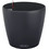 Lechuza Classico Color Ls 21 Αυτοποτιζόμενη Γλάστρα Εσωτερικού Χώρου Στρογγυλή Πλαστική Μαύρη 21.5x20.5cm 18915