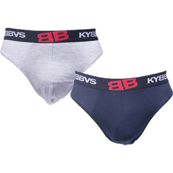 KYBBVS Ανδρικά Σλιπ Βαμβακερά 2Pack KB901
