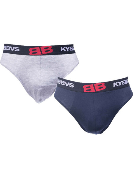 KYBBVS Ανδρικά Σλιπ Βαμβακερά 2Pack KB901