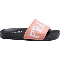 Franklin & Marshall Γυναικείες Παντόφλες Καλοκαιρινές Αντιολισθητικές Κολυμβητηρίου Πορτοκαλί FTUA0009S-1879