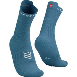 Compressport Pro Racing Ανδρικές Κάλτσες Ψηλές με Σχέδια Μπλε 7490-T1-35-38