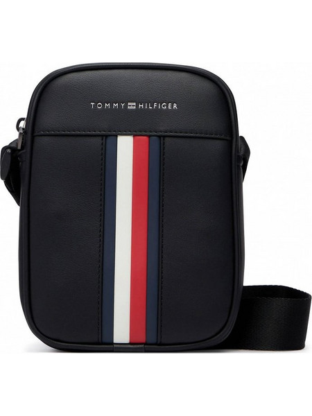 Tommy Hilfiger Ανδρική Τσάντα Ώμου / Χιαστί Μαύρη AM0AM14518-BDS
