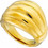 Γυναικείο Δαχτυλίδι από Ατσάλι Επιχρυσωμένο 02562G