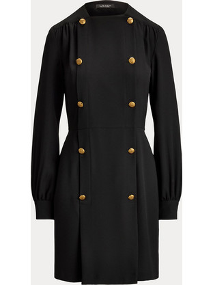 Lauren Ralph Lauren Mini Βραδινό Φόρεμα Μαύρο 200P13731001