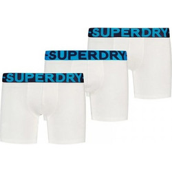 Superdry Ανδρικά Μποξεράκια Σετ 3Pack Λευκά M3110476A