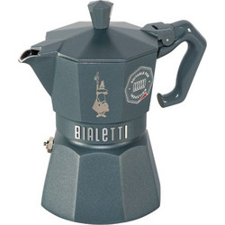Bialetti Exlusive Μπρίκι Espresso 3Cups Γκρι
