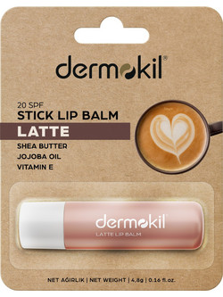 Dermokil Latte Lip Balm με Χρώμα 4.8gr