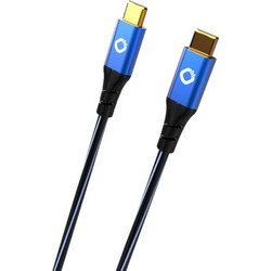 OEHLBACH D1C9351 USB-C to USB-C 1m Black Blue