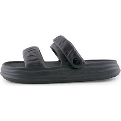 Cubanitas Γυναικείες Παντόφλες Καλοκαιρινές Flatforms Μαύρες AS8004