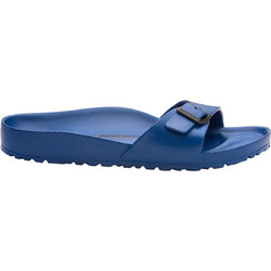 Birkenstock Madrid Ανδρικές Παντόφλες Καλοκαιρινές Ανατομικές Μπλε 128171