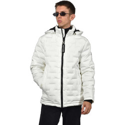 Berto Lucci Ανδρικό Μπουφάν Χειμωνιάτικο Puffer Λευκό 09252-CAUSE-5002