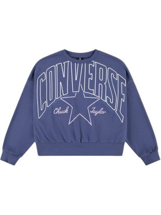 Converse Παιδικό Φούτερ Μωβ 4CJ222-UHW