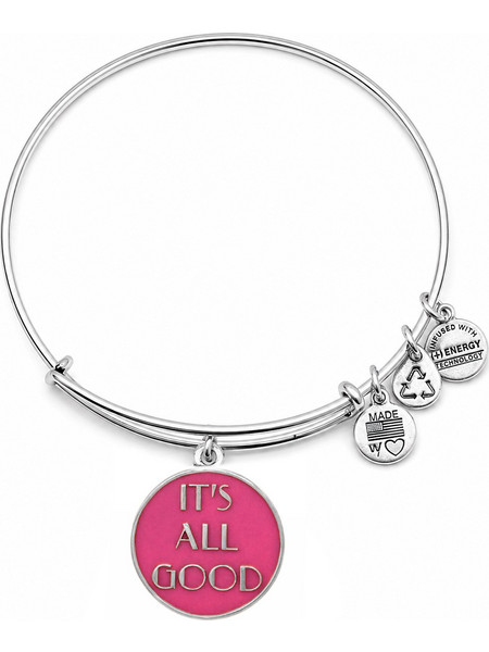 Alex and Ani Γυναικείο Βραχιόλι Βέργα Ασημί A12EB20RS