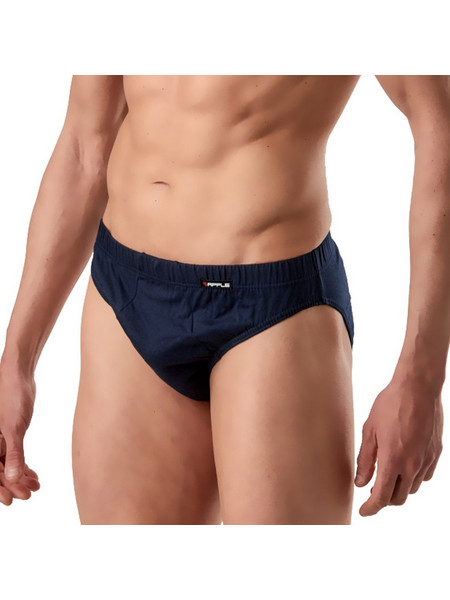 Apple Boxer Ανδρικά Σλιπ Βαμβακερά Navy Μπλε 4Pack 0214210