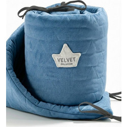 La Millou Velvet Πάντα Κούνιας Μπλε 25x210cm
