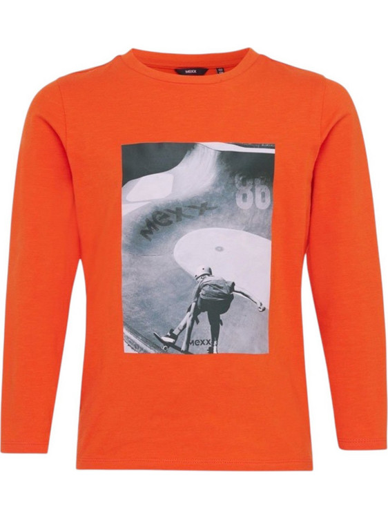 Mexx Παιδικό T-Shirt Μακρυμάνικο Πορτοκαλί TU2143036B-181445