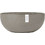 Ecopots Sofia Big 43 Γλάστρα Στρογγυλή Πλαστική Εκρού 40.5x17.5cm 31819-165