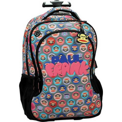 Back Me UP Paul Frank Fantasia Σχολική Τσάντα Τρόλεϊ Δημοτικού Πολύχρωμη 376-02074