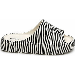 Mitsuko Γυναικείες Παντόφλες Καλοκαιρινές Flatforms Λευκές SA67000W-ZEB