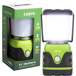 Lepro 3300002 Φανάρι Μπαταρίας Led για Camping Αδιάβροχο 1000lm