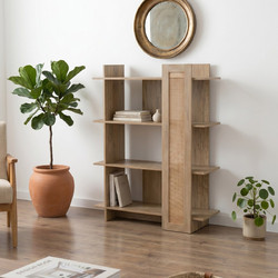 Pakoworld Oslo Βιβλιοθήκη 75x32x95cm 086-000026