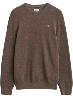 Gant Ανδρικό Πουλόβερ Καφέ 3G8030291-294